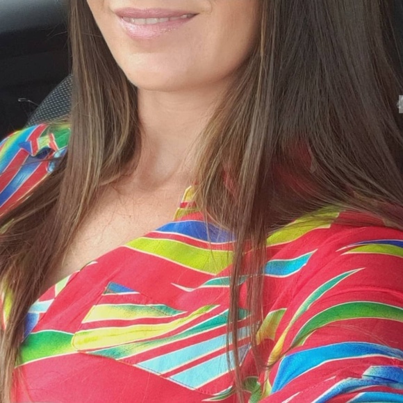 Tropical Peek-a-Boo Dress - Picture 4 of 7